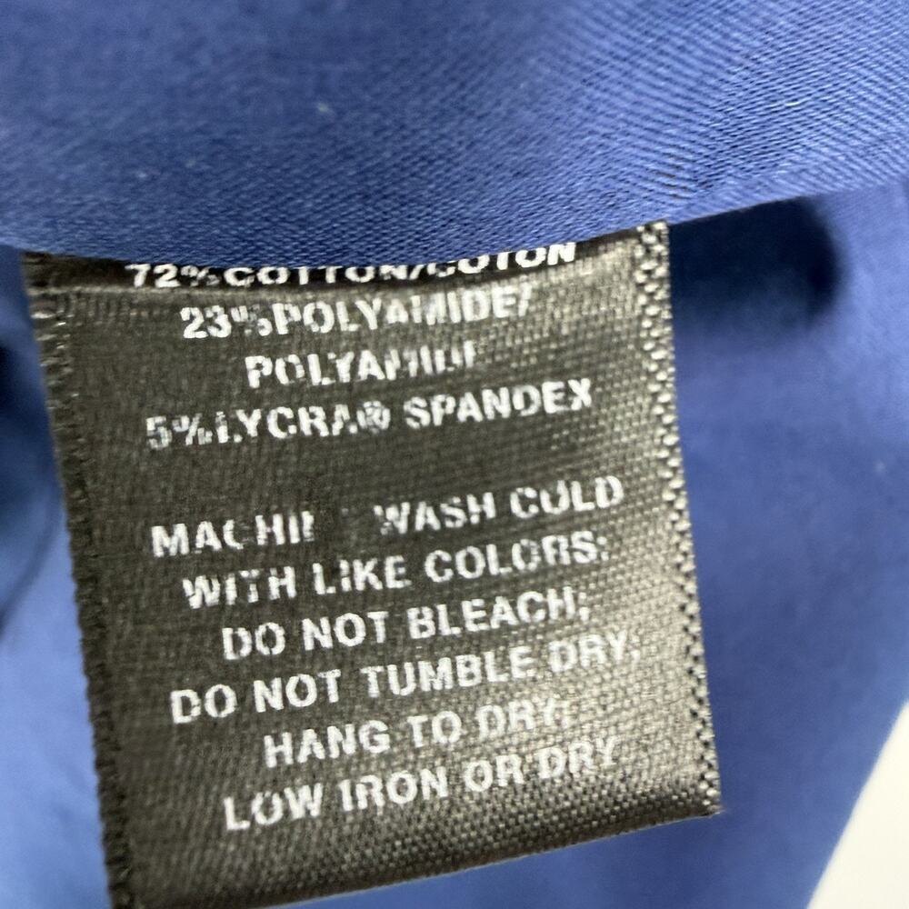 Lafayette 148 Topper Jacket 1X Tie Cinch Navy Blue 3/4 Sleeve Lightweight - Picture 11 of 13